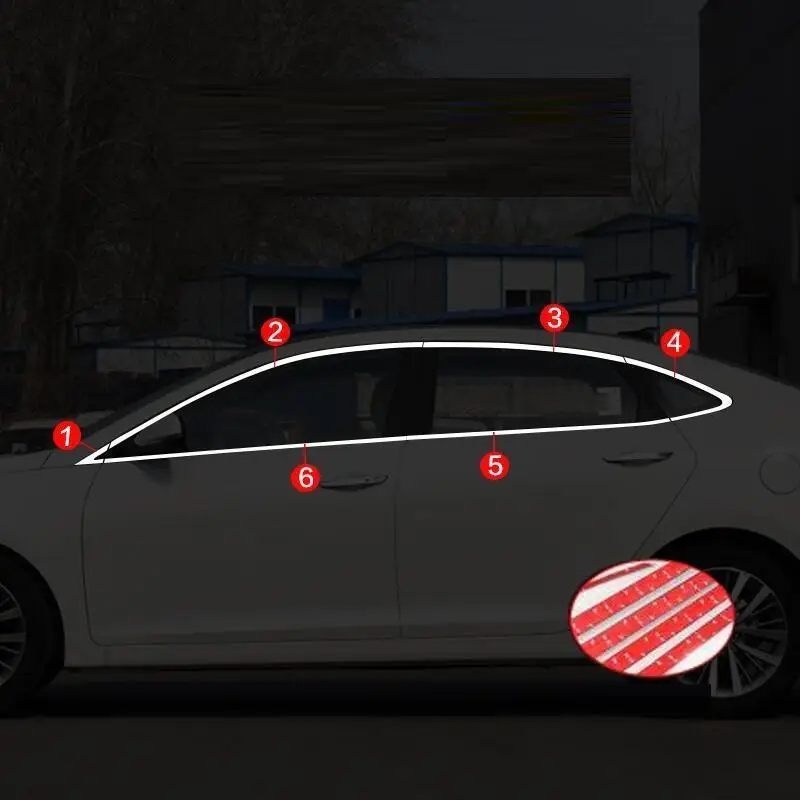 Модифицированная декоративная Автомобильная Наклейка на окно для экстерьера