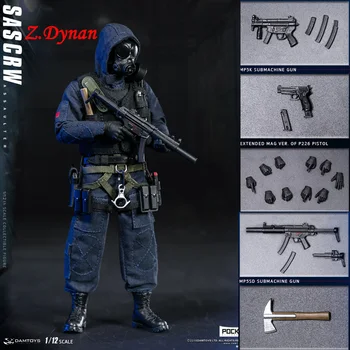 

DAMTOYS DAM 1/12 British Air Mission SAS CRW Assaulter Breaker Male Soldier Action Figure Model Boys Toys Collection Gift
