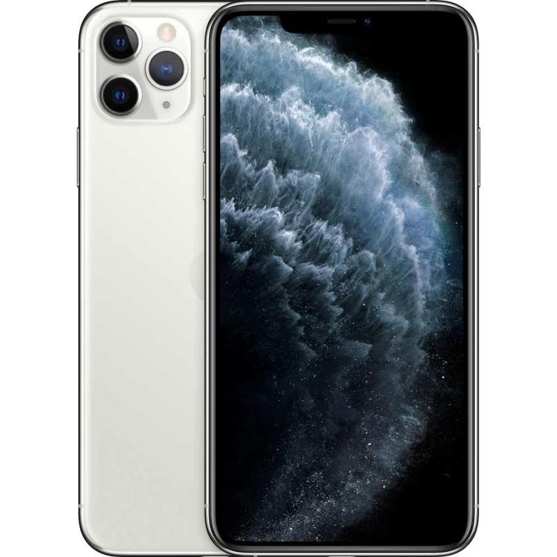 スマートフォンアップルiphone 11プロマックスmwhk2ru/256ギガバイトシルバー3グラム4グラム1sim 6.5 "oled 1242X2688 ios 13|携帯電話| - AliExpress