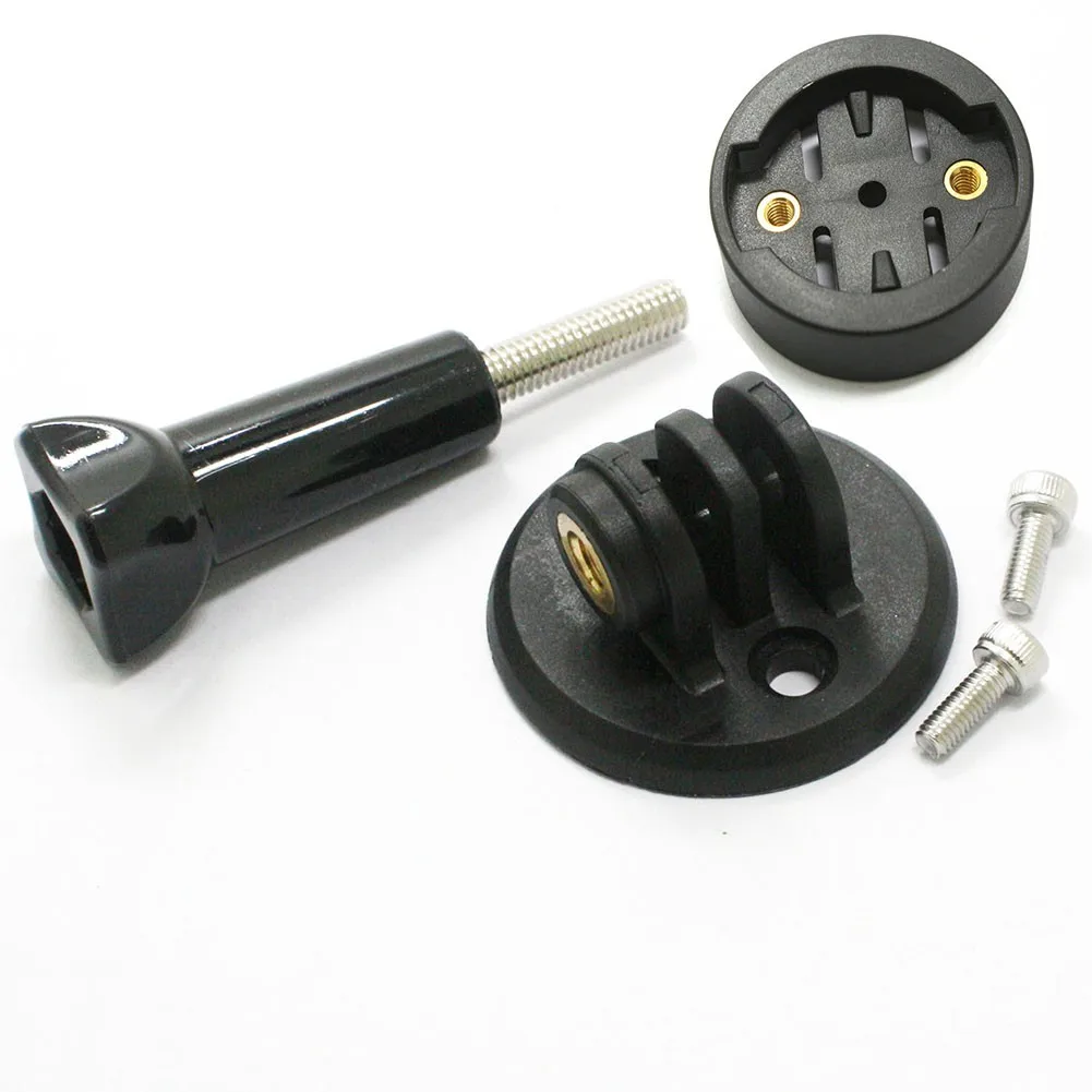 자전거 컴퓨터 주행 거리계 기본 어댑터 마운트 브래킷 Garmin 용 휴대용 어댑터 마운트 라이트 카메라 배터리 커넥터