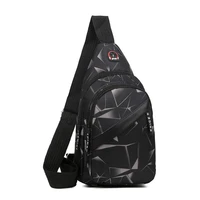 Men Chest Bags Nylon Waist Packs Sling Bag Crossbody Outdoor Sport Shoulder Chest Daily Picnic Canvas Messenger Pack Bolsa 5