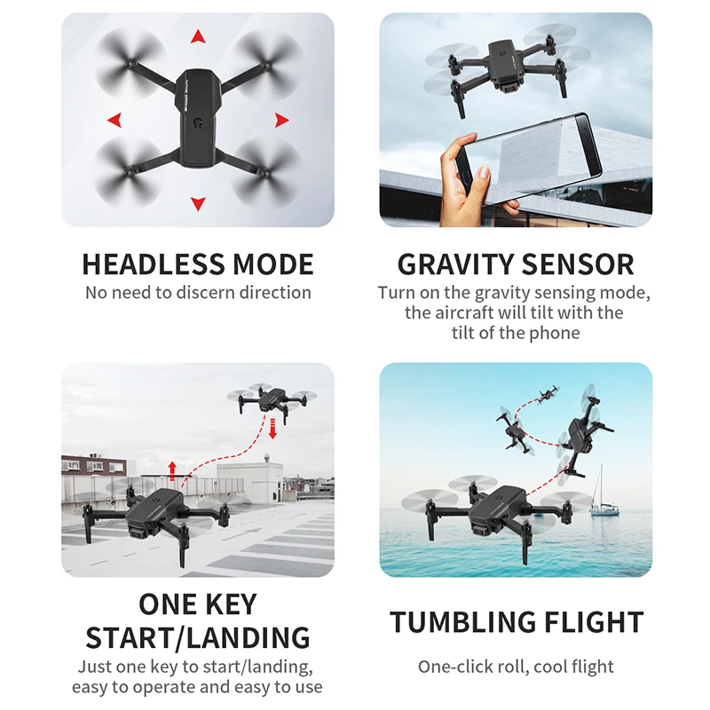 2021 Новый KF611 Дрон 4k HD широкоугольная камера 1080P WiFi fpv для дрона Квадрокоптер высота