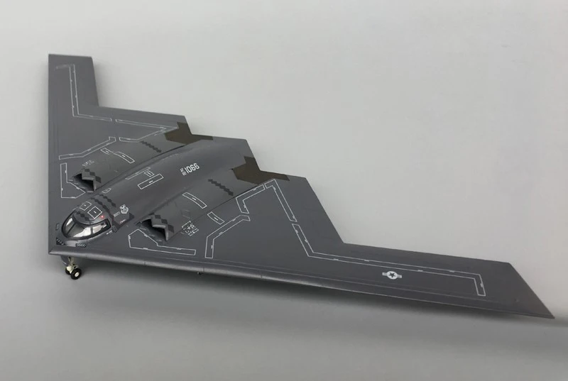 Fine 1/200 ВВС США b-2a стелс бомбардировщик 558648 сплав самолет коллекция моделей