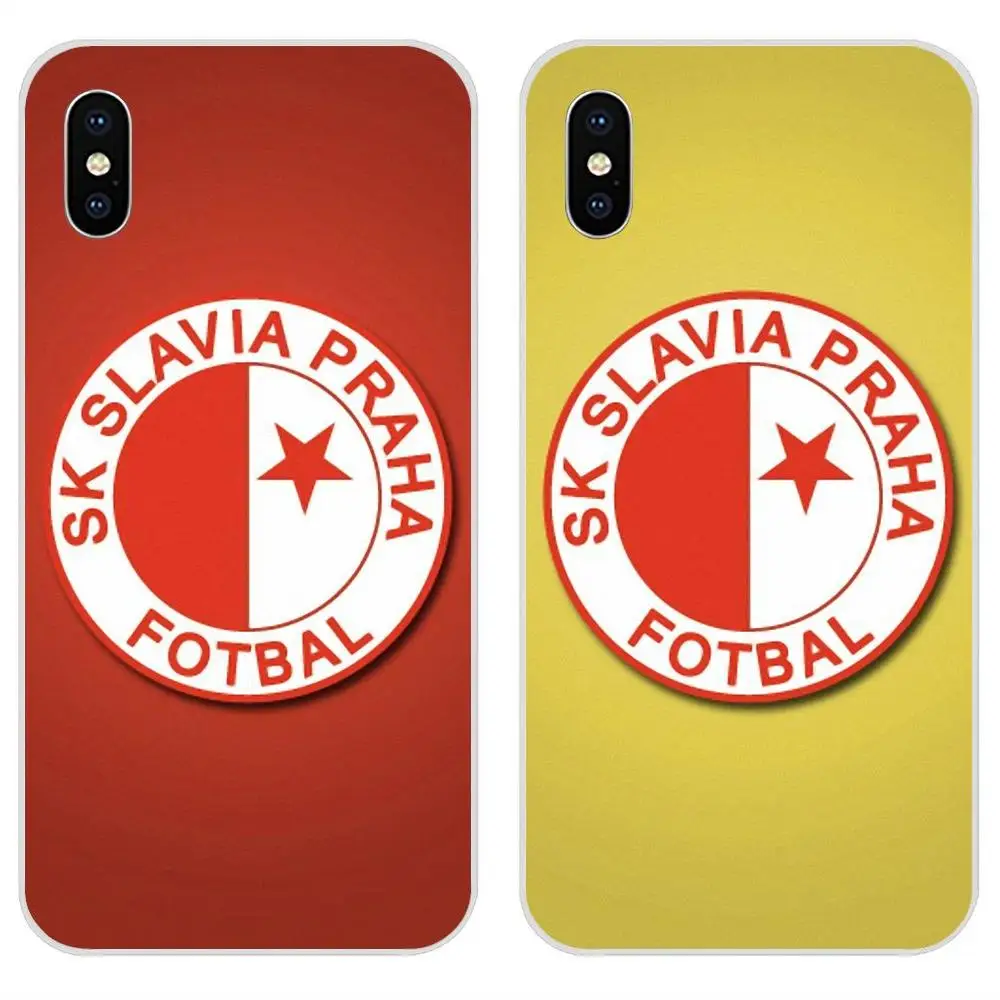 Sk Slavia Praha Спортивная Европейская эмблема футбольной команды для Xiaomi Redmi Mi 4 7A 9T K20 CC9