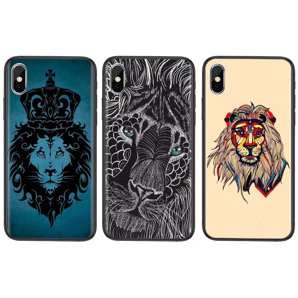 Молодежные Девушки для Huawei P50 P40 Lite E P 40 P40Lite Pro 2019 2020 2021 Aztec этнический Племенной Лев