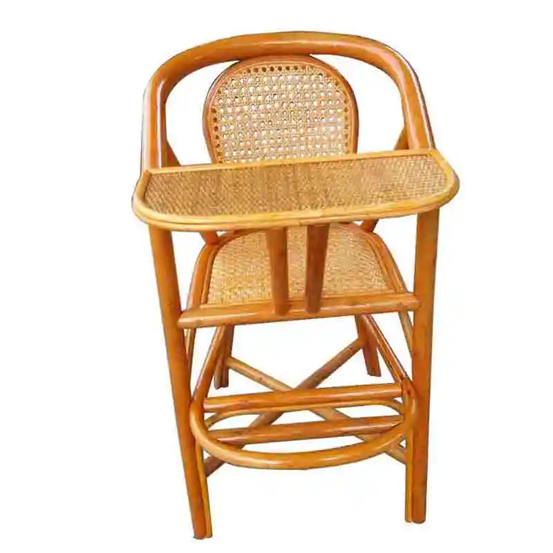 Chaise De Salle A Manger En Rotin Veritable Pour Enfants Siege De Table Pour Bebe Tabouret Portable Aliexpress