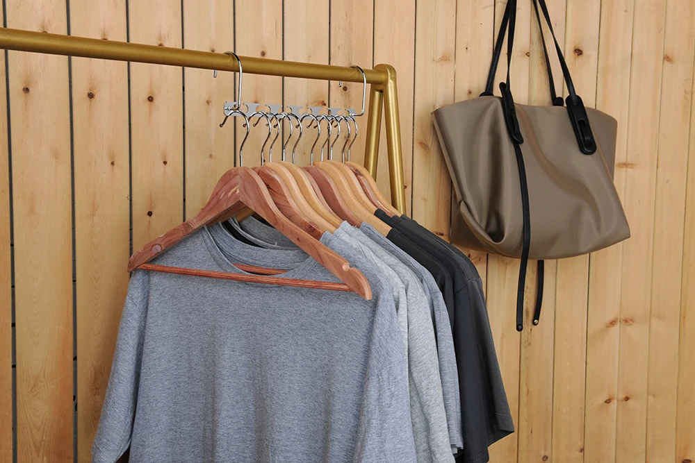 Metal Magic Clothes Coat Hanger Storage Closet Wardrobe Organizer Hangers for Saving Space in the Closet Perchas Para La Ropa