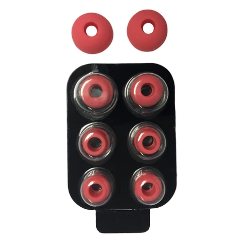 Pairs/set In Ear Noise Isolated Earbuds Tip For Beats Power 2 3 With Box Soft Anti Slip Removable Spared Silicone Replacement