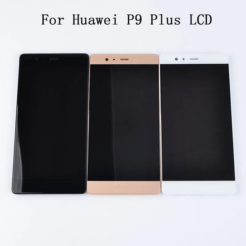 Для Huawei P9 Plus ЖК дисплей дигитайзер сенсорный экран в сборе с рамкой VIE L09 L29 панель