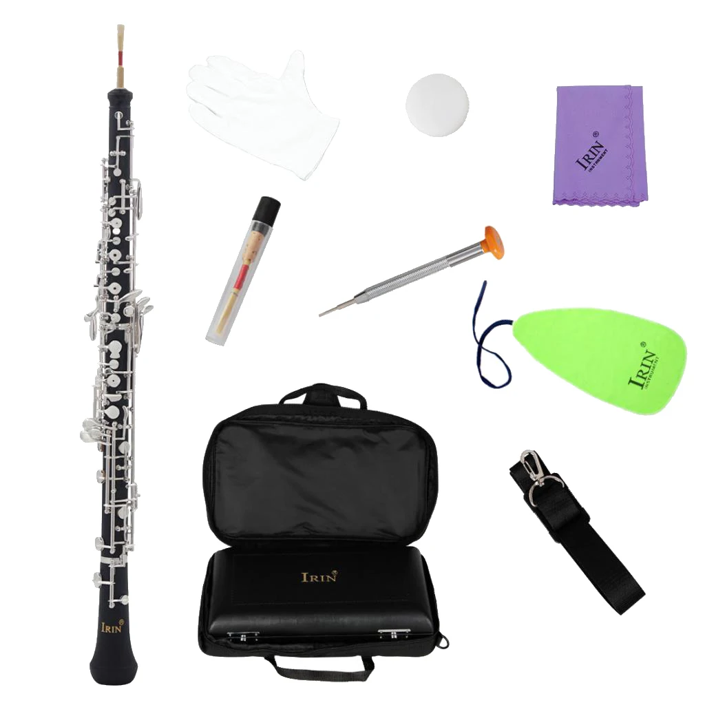 

Black C-Key Copper Plated Key Button Oboe Wind Woodwind Instrument Kit Set for Great Gift