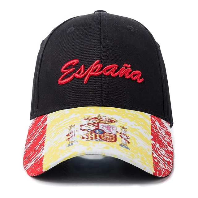 New Unisex Cap Spain Letter Embroidery Baseball Cap Men & Women Casual Flag  Style Outdoor Trucker Hat Cap Gorras - AliExpress