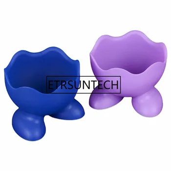 

200pcs Silicone Egg Holder Cup Eggcup Easter Eggs Decorate Egg Cook Mould Child Tool Breakfast Tools