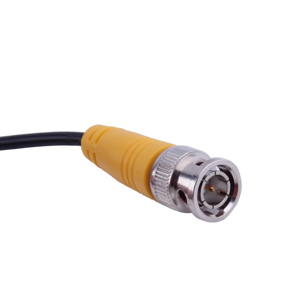 Черный 30 м BNC CCTV видео кабель питания CCD камеры безопасности кабель DVR провод шнур
