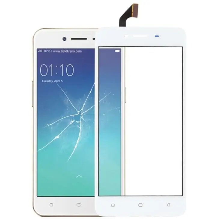 white Для Oppo A37 ЖК-дисплей сенсорный экран в сборе дигитайзер стеклянная панель экран дисплей - Цвет: white