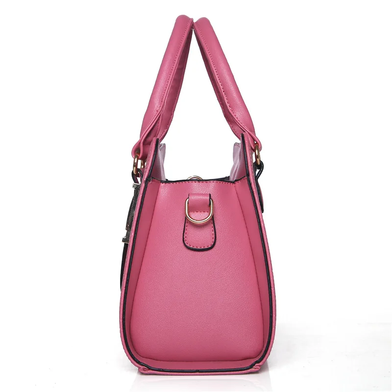 

2019 New Style WOMEN'S Bag Fashion Women's Four-piece Set Different Size Bags Top Grade Embossed Stereo Type Bag Portable Should
