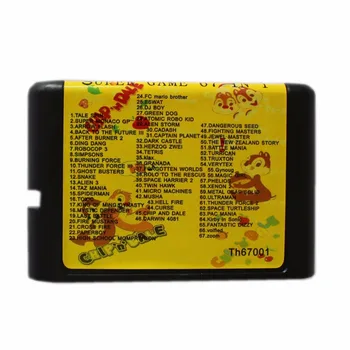 

Super Game 67 In 1 16 bit MD Game Card For Sega Mega Drive For Genesis