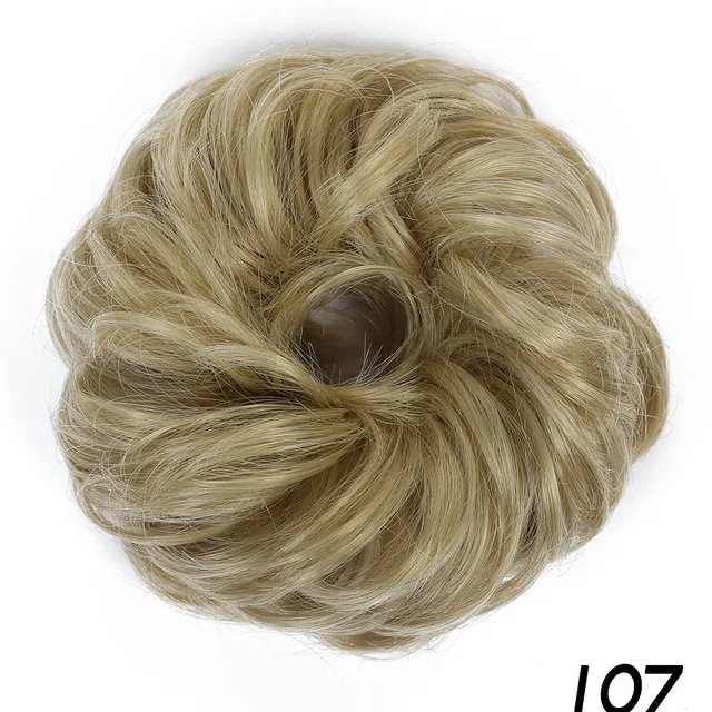 Манвэй сумка для волос синтетические волосы пучок эластичный пончик сумка для волос Высокая температура волокна шиньон пучок волос парик шиньон волос Головной убор