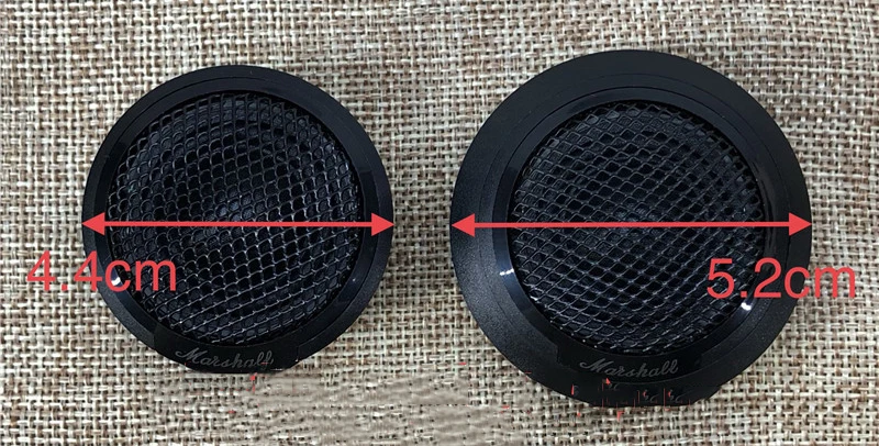 2pcs Tweeter car speaker with crossover Silk sound