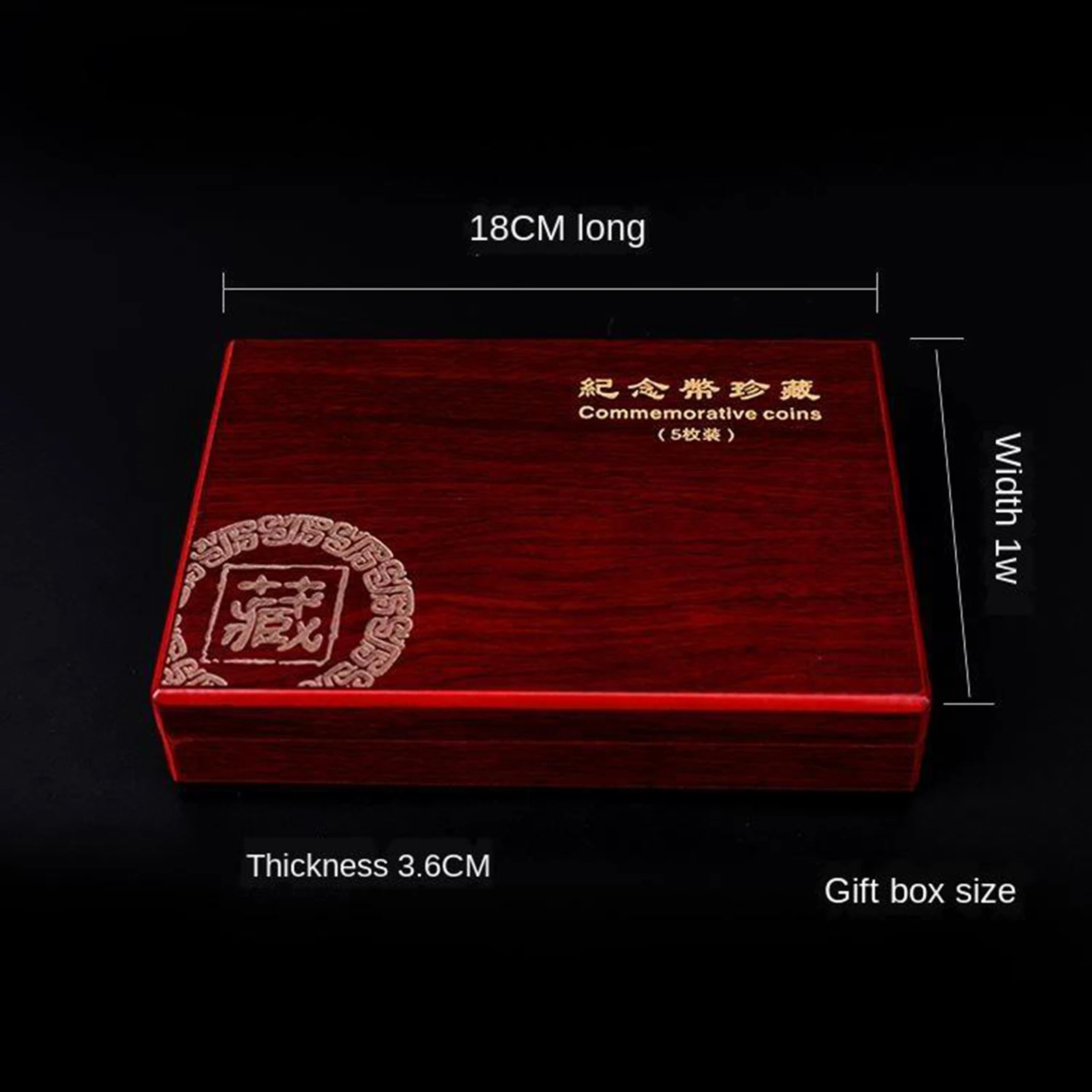 Stunning Piece of Wood Storage Box Case for 25/27 / 30mm  Diameter
