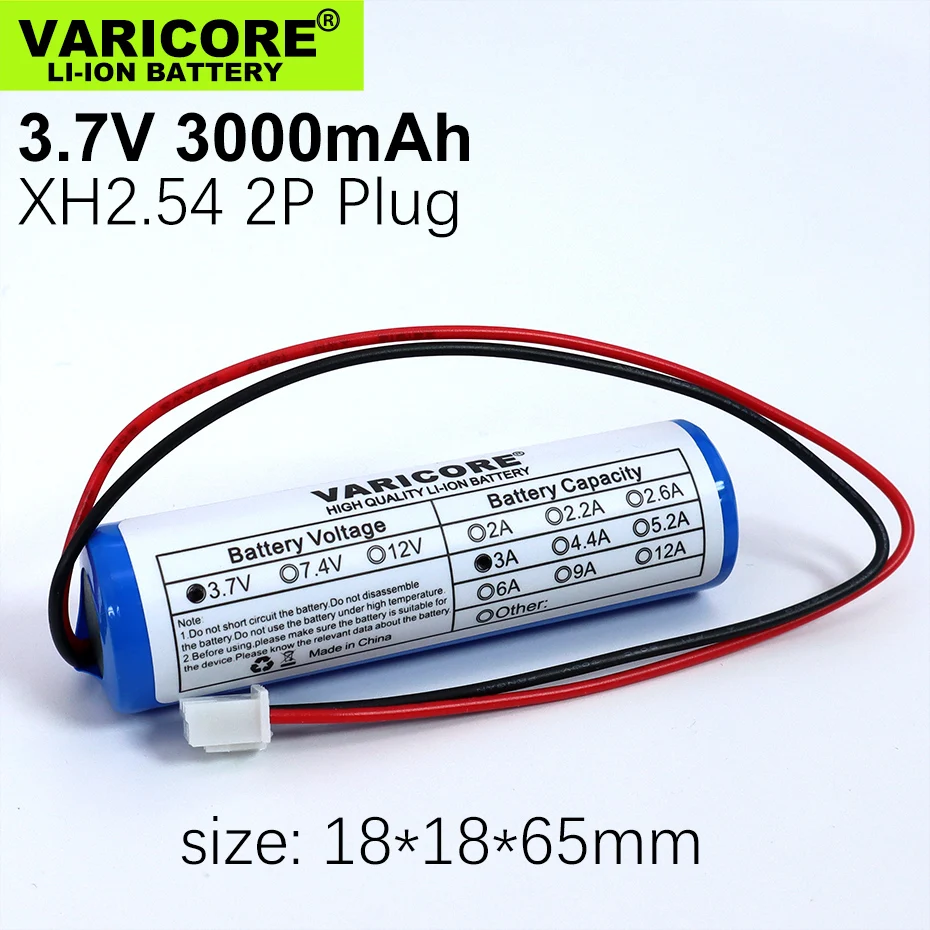 3 7 V/4 2 V Ёмкость 18650 3000 мА/ч литий Батарея очиститель + Американская классификация