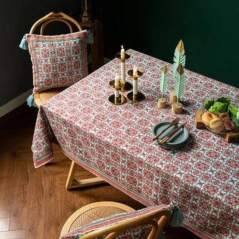 

Chenille Table Cloth Luxury Bohemia Tablecloth Rectangular Tablecloths Dining Table Cover Obrus Tafelkleed mantel mesa nappe