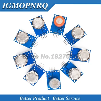 

MQ-2 MQ-3 MQ-4 MQ-5 MQ-6 MQ-7 MQ-8 MQ-9 Detection Smoke methane liquefied Gas Sensor Module for Starter DIY Kit