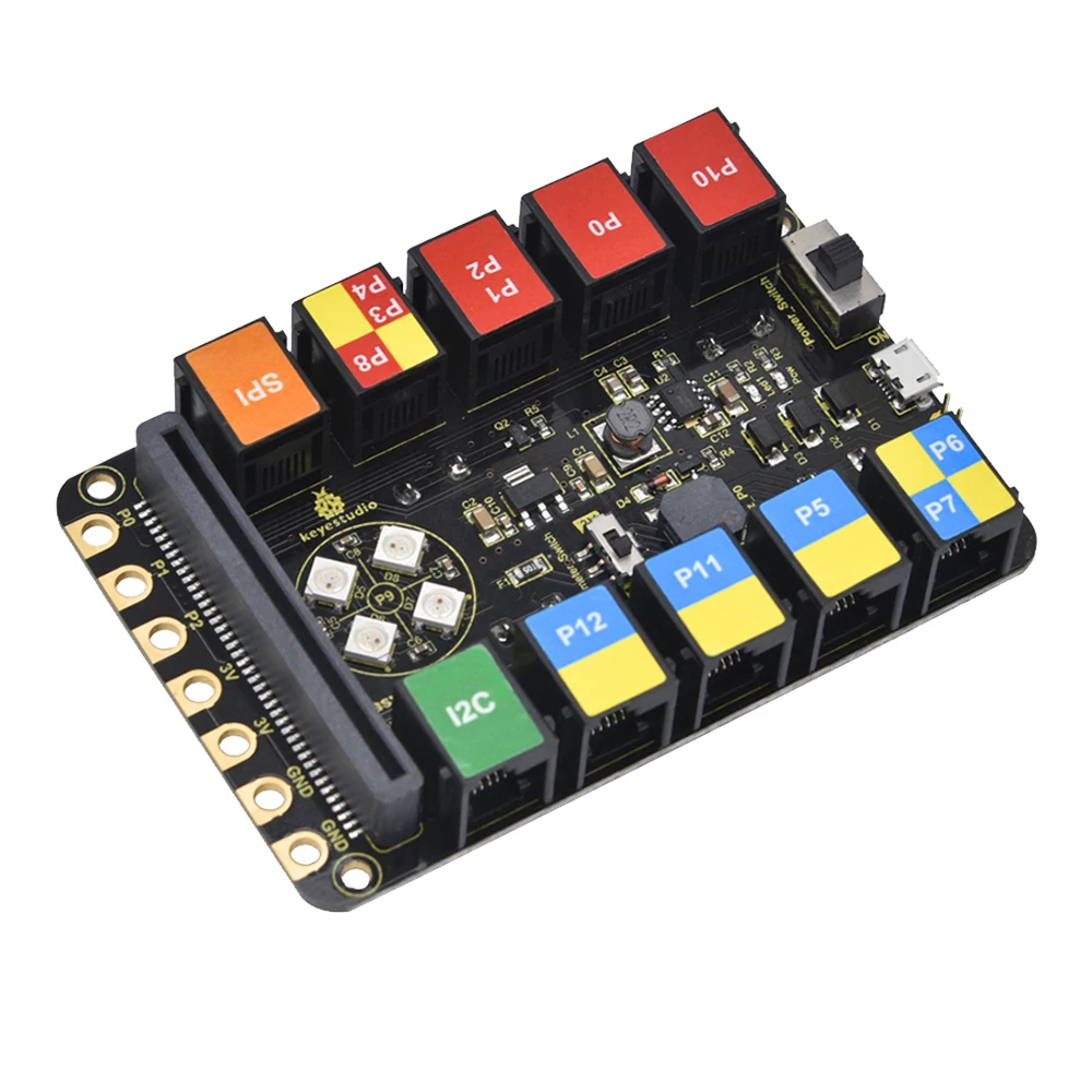 Keyestudio EASY Plug RJ11 6P6C щит V1.0 для микро: бит
