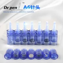 Прямая поставка; 10 шт./лот для Dr ручка A6 на возраст 1, 3, 5, 7, 9, 12 лет 36-42 шпильки нано иглы Авто картридж для MYM Дерма Пен