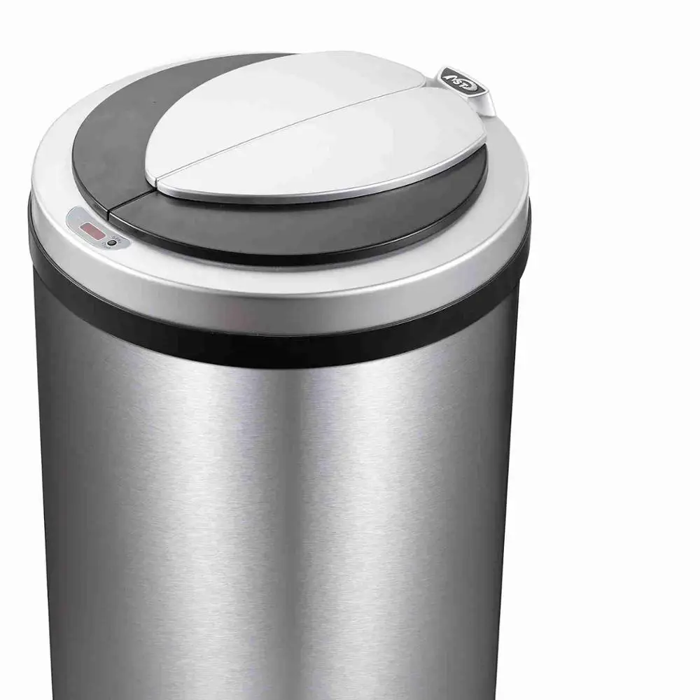 

47L Automatic commercial indoor rubbish bin sensor dust bin