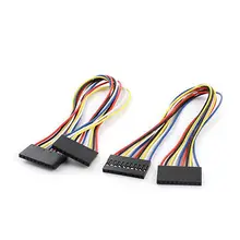 2 шт. 2,54 мм 10Pin женский хлеб доска Перемычка провода кабель 200 мм