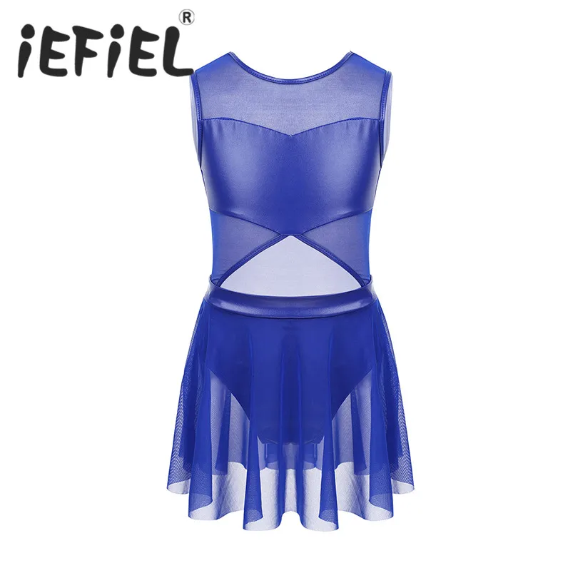 Маленькие дети балетное платье с леопардовым узором для девочек; Одежда для танцев, пачка костюмы Тюль Искусственная кожа для танцев балетное трико для девочек; балетки