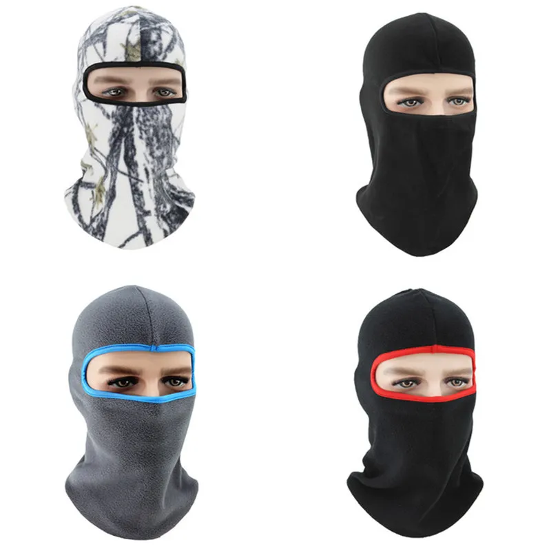 

1PC Face Mask Hat Winter Fleece Neck Warmer Hiking Caps Cycling Face Cover Anti-dust Windproof Neck Helmet Ski Mask Balaclavas