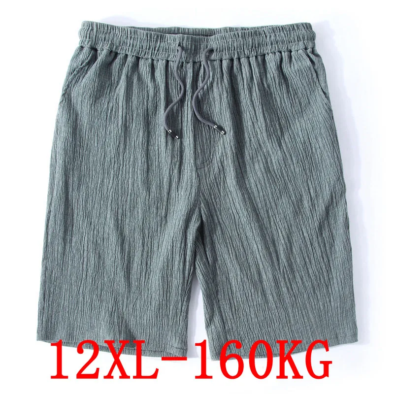 MensBigShortsPlusSize10XL11XL12XLSummerLinenLargeStretch