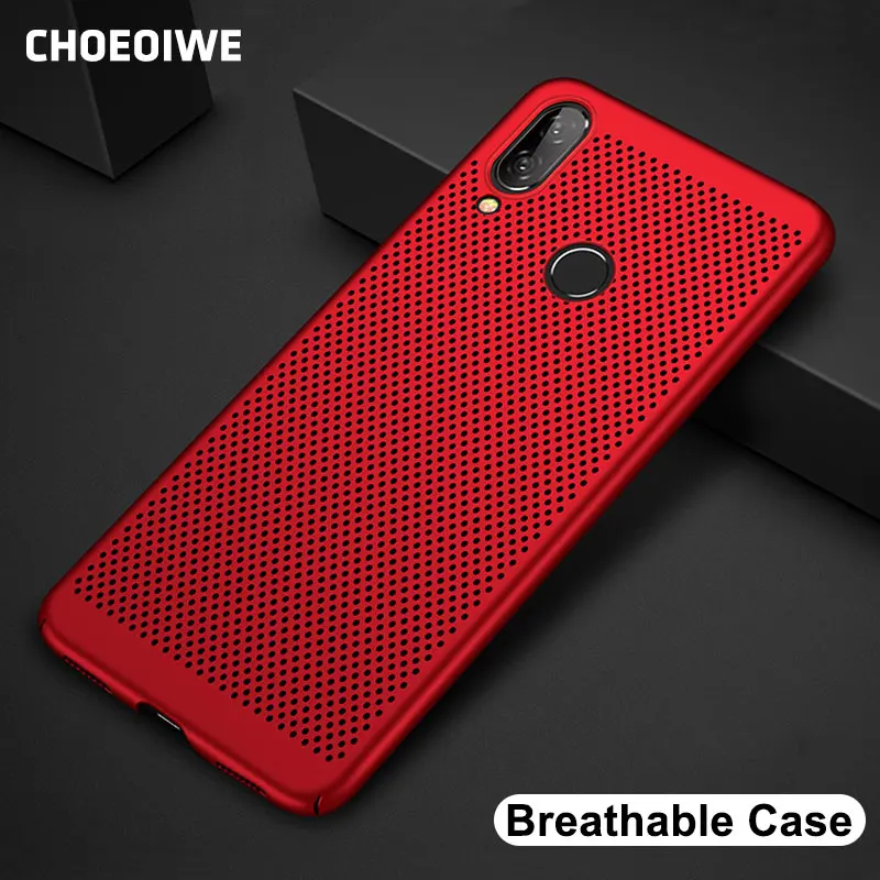 

CHOEOIWE Ultra-thin Cooling Phone Case for Xiaomi Mi 9 Redmi 7 Note 7 Pro Redmi 6 Pro 6A S2 Note7 Breathing Case Hard Full Coque