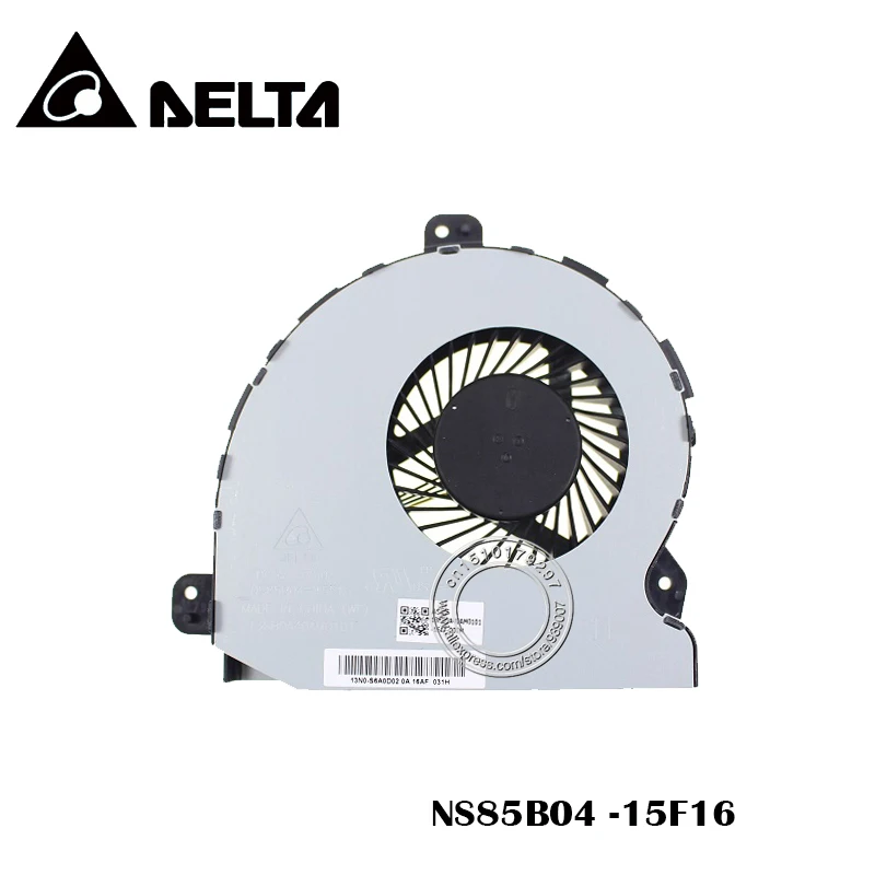 Ventilador de Refrigeração da Cpu para Asus Novo Rog Gl752vw 13nb0a40am0101 Ns85b04-15f16