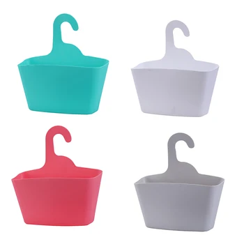 

2Pcs Plastic Shower Hanging Caddy Organizer Storage Basket for Bathroom Shower to Hold Shampoo Conditioner Body Wash P7