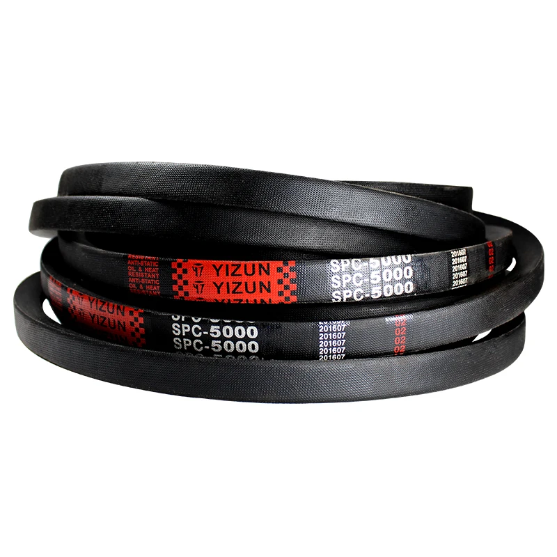 YIZUN SPC 유형 SPC3350  3800mm 하드 와이어 고무 드라이브 피치 길이 둘레 산업 전송 농업 기계 V 벨트