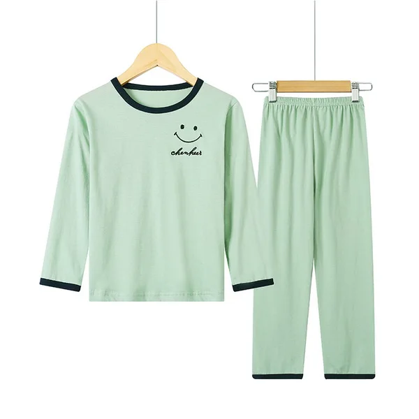 Kids Boys Sleepwear baby girl spring cotton sets Children Homewear Pajamas for Boy Pyjamas Kids Nightwear 0-13Y teenage clothes - Цвет: style 4