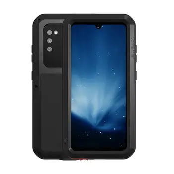 

Metal Case For Samsung Galaxy A41 Shockproof Phone Cover For Samsung Galaxy A41 Rugged Armor Anti-Fall Case Love Mei