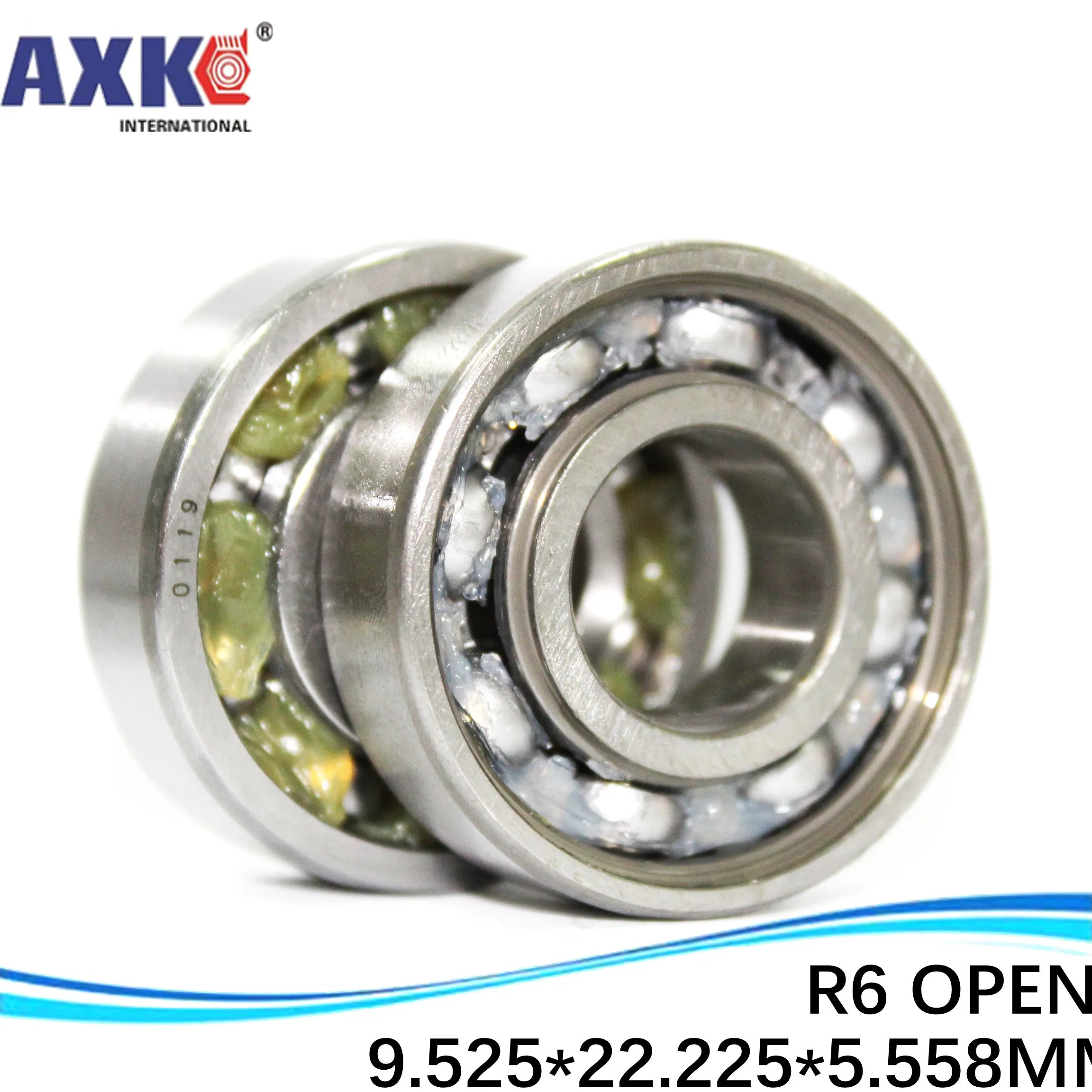 10 шт. высококачественные открытые шарикоподшипники Z2V2 R6 3/8 &quotx 7/8&quot X 7/32 &quot 9 525*22