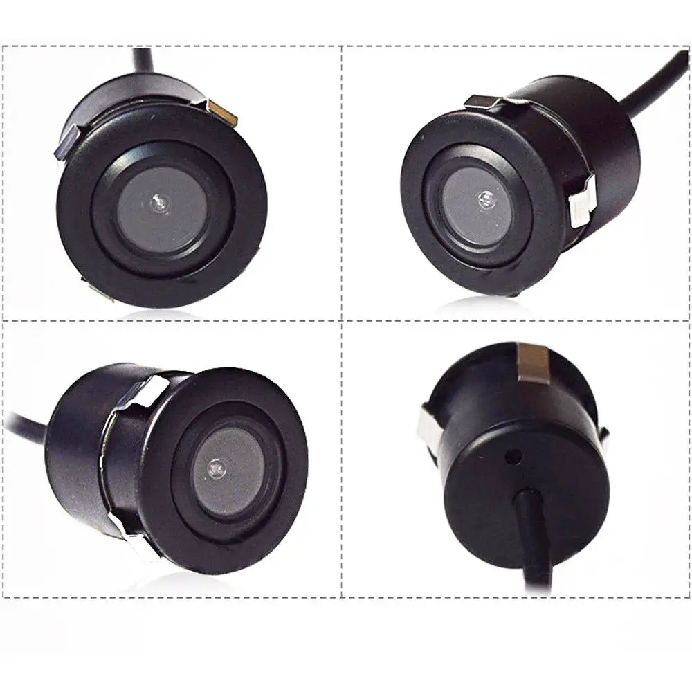 170 ° Car Rear View Camera Universal LED Night Vision Backup Parking Reverse Camera Waterproof 170 Wide Angle HD Color Image (4)