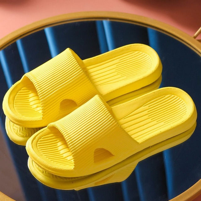female summer household couple indoor non-slip soft bottom home mute bath bathroom sandals and slippers