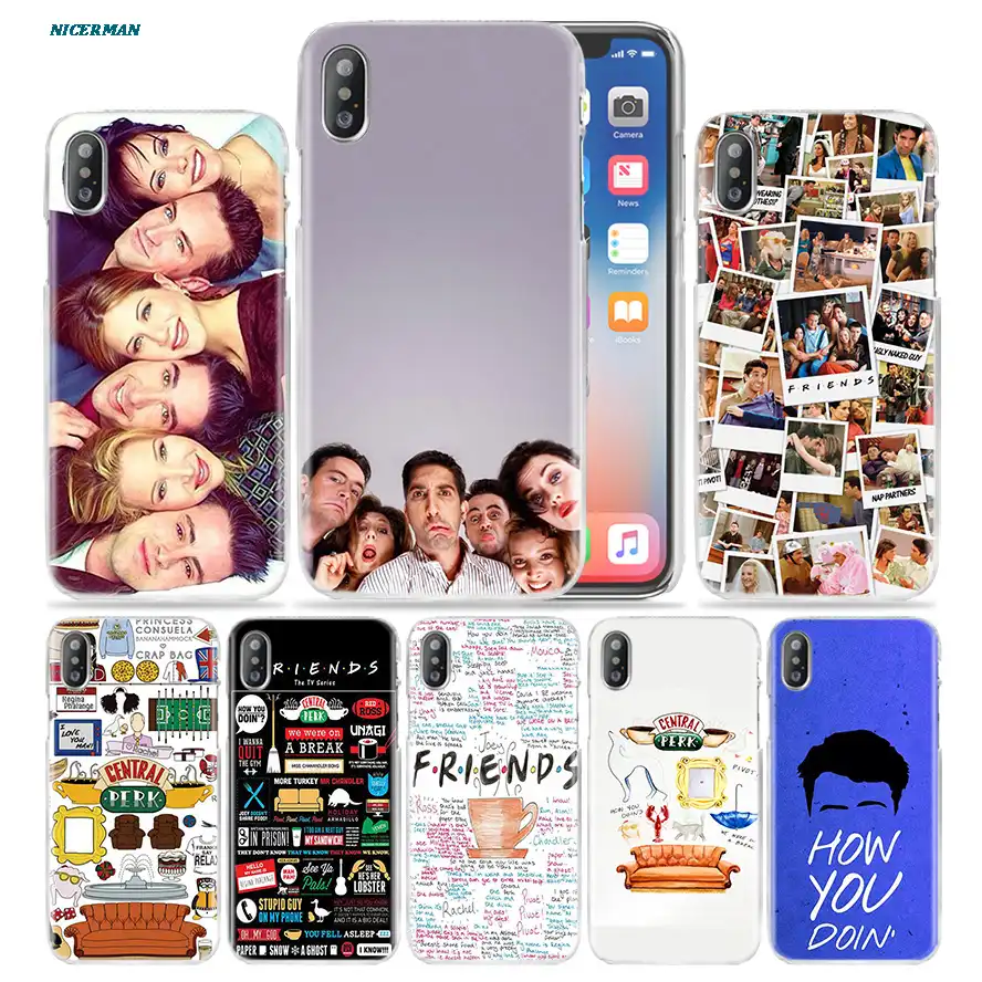 Friends Together Case For Apple Iphone 11 11pro 7 7s 8 Plus X Xs Max Xr 6 6s Se 2020 Hard Funda Pc Phone Cover Coque Tv Show Phone Cases Case Cover6s Plus Aliexpress