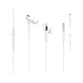 

Airs Pro Band 3 In-ear Wired Earphones With Microphones Sport Earbuds Hi-fi 1.2m Pods In Ear Monitor Adapt To Android/IOS