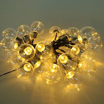

8m 30 LED Solar Ball Light String Fairy Lamp Chain Solar Power Waterproof Outdoor Garlands Waterproof Easy Installation