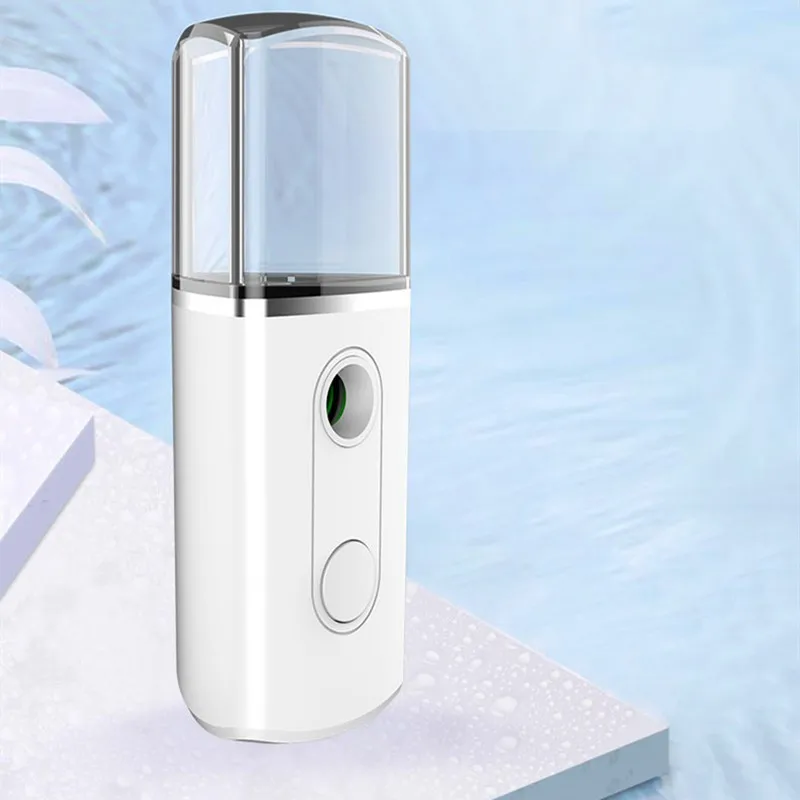 Portable USB Rechargeable Face Nano Mist Sprayer Facial Body Nebulizer Steamer Moisturizing Skin Care Mini Beauty Instruments