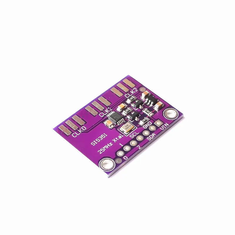 Настольная плата для генератора часов Si5351A Si5351 I2C 3 5 в постоянного тока Модульная