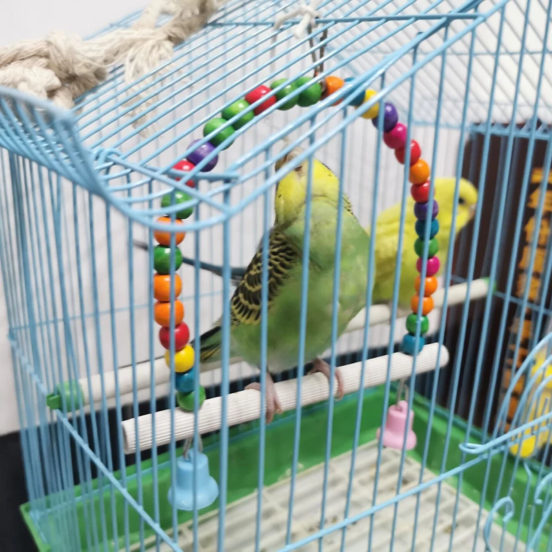 1 Pcs Bird Bite Hanging Ornaments Bird Supplies Attachment Training Supplies Cages Accessories Birds Chew Toys bird cage accessories