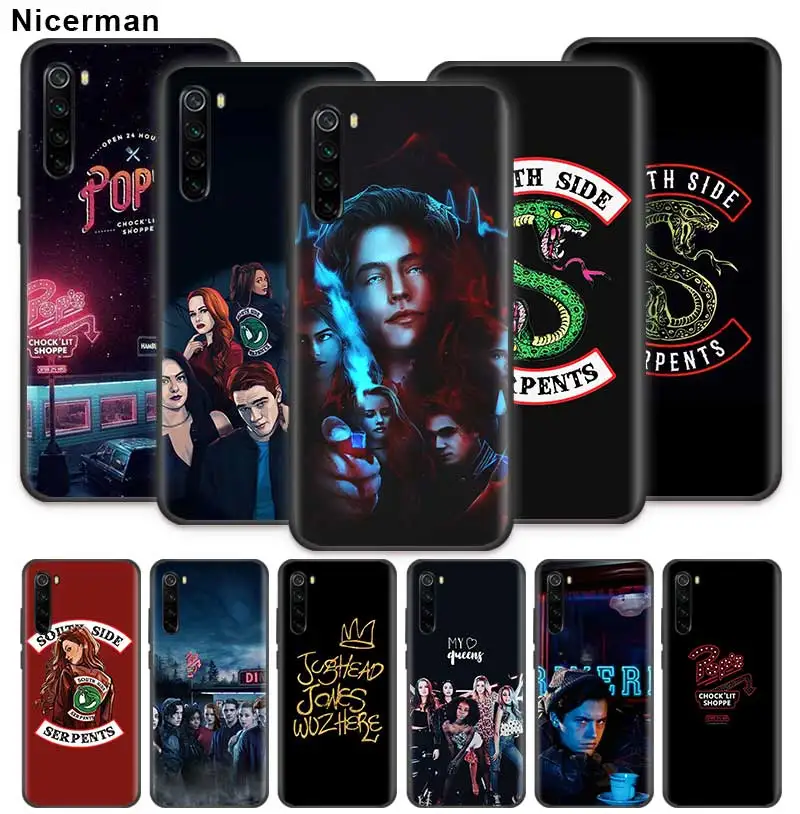 

American TV Riverdale Case for Xiaomi Redmi Note 7 8 K20 Pro 7S 6 6A 7A Y3 S2 5 Plus Black Silicone Coque Phone Cover Caso