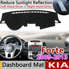 Para KIA Forte 2009 2010 2011 2012 2013 TD Anti-Slip Mat Painel Capa Sombrinha Dashmat Acessórios Tapete Cerato vivaro Koup